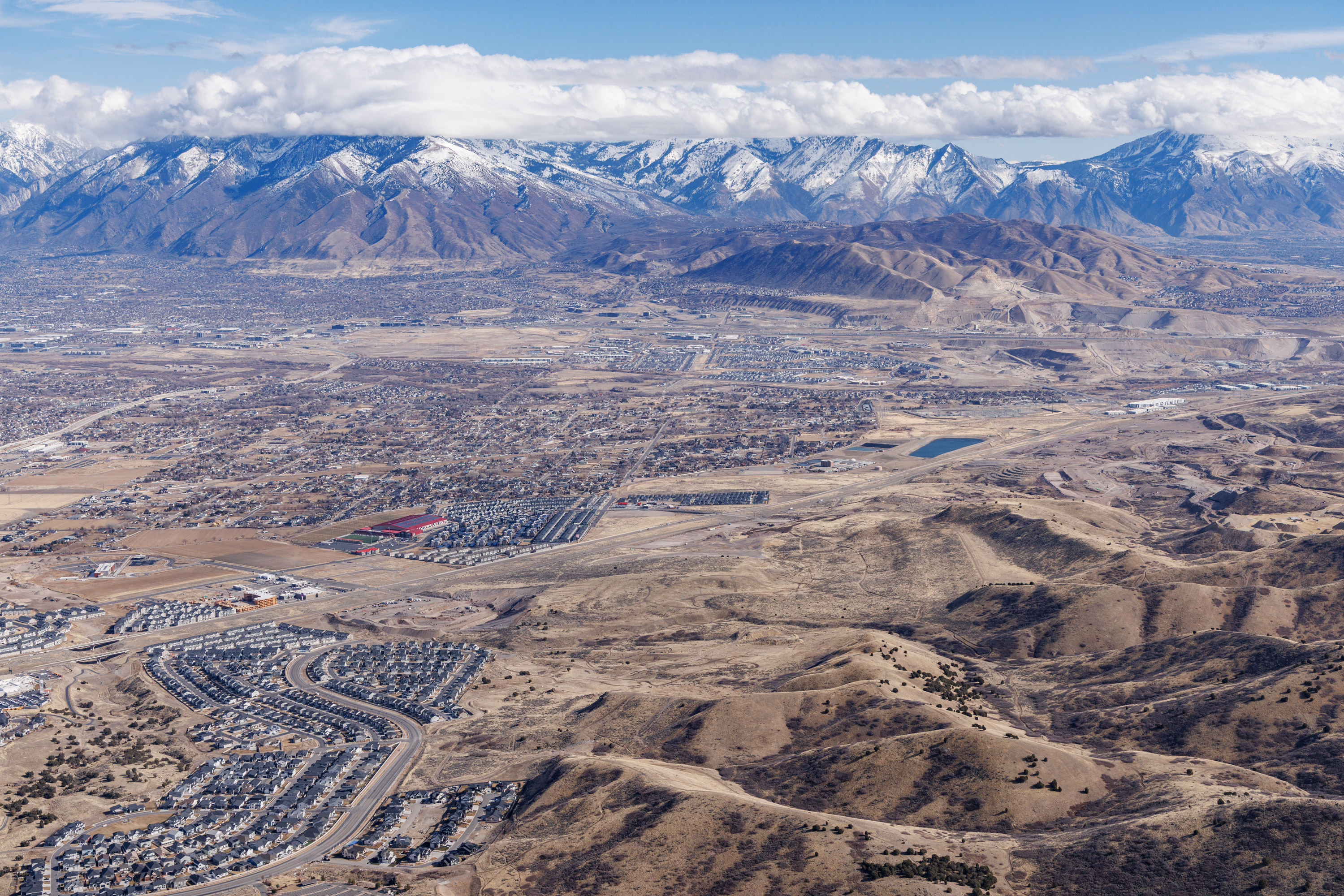 Panorama mountain view